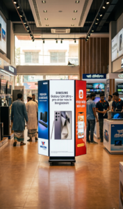 Tri-Fold LED Poster