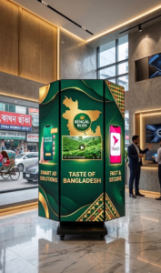 Tri-Fold LED Poster